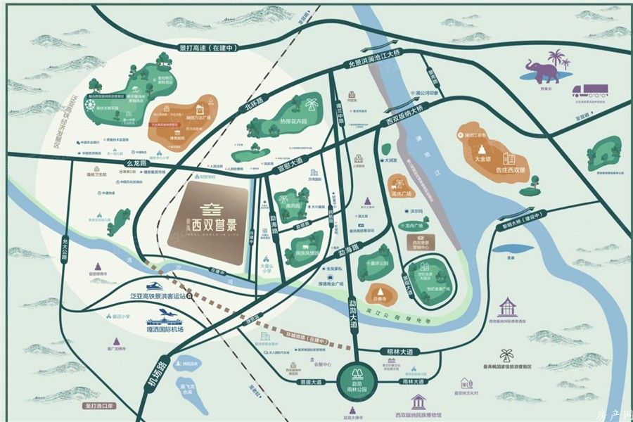 区位图